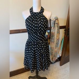 MODA International polka dot dress. Size 4